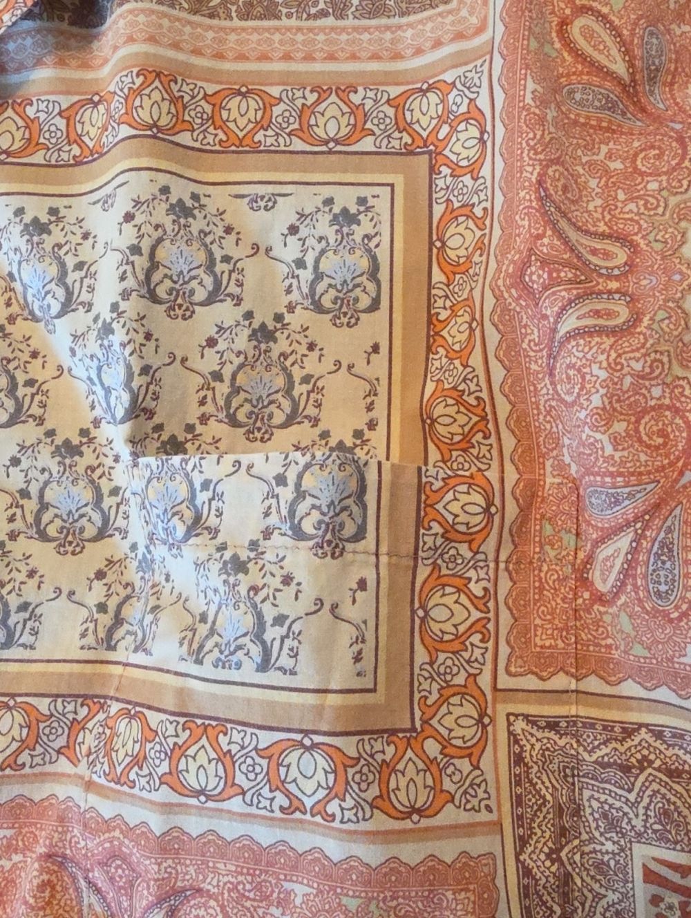 Tori Richard Honolulu Paisley Button-Up 100% Cotton Lawn Casual Shirt 2XL - Picture 8 of 8
